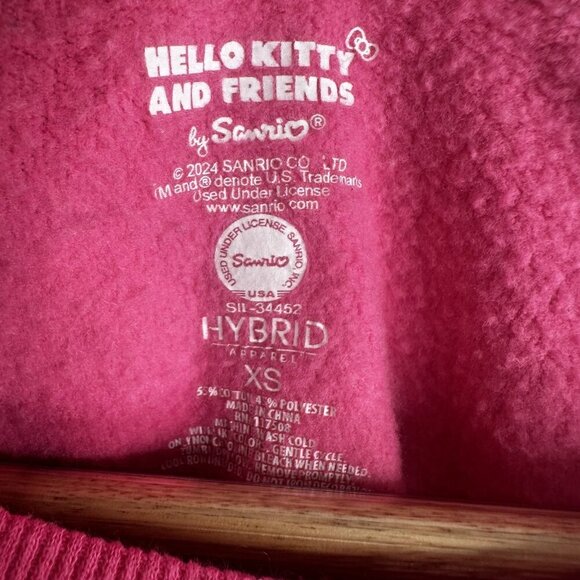 Hello Kitty And Friends Sweatshirt Womens XS Sanrio Pullover Crewneck Cute 2024 - Picture 6 of 10